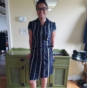Embroidered Tweeds dress
